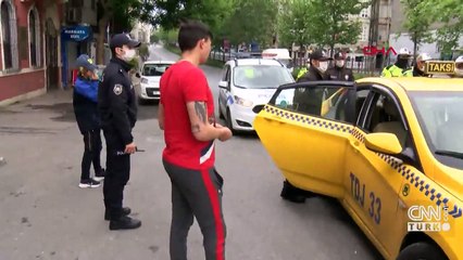 Yasağa rağmen işe çıkan taksici: İnisiyatif kullandık