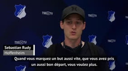 27e j. - Rudy déplore le manque de réalisme de Hoffenheim