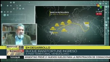 Jofre: demostrada la visión política y estratégica de Irán y Venezuela