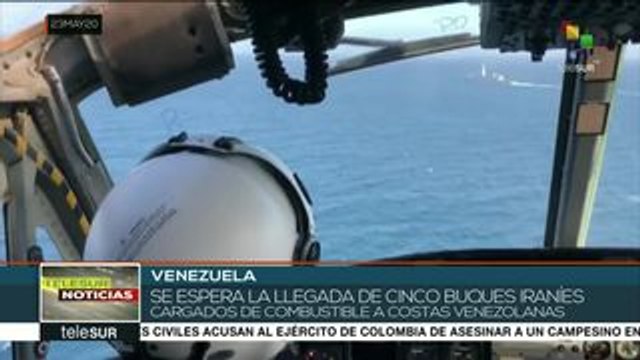 Venezuela espera la llegada de los buques iraníes con combustible
