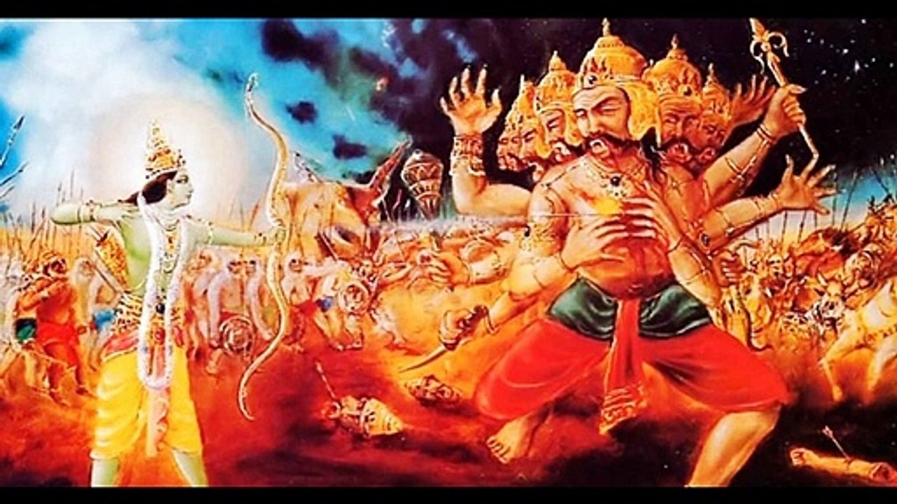 रावण और हनुमान जी का युद्ध