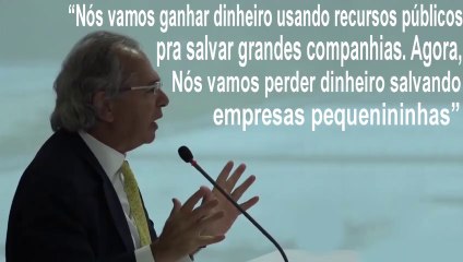 Integra das Falas do Ministro Paulo Guedes na Reunião Ministerial com Bolsonaro