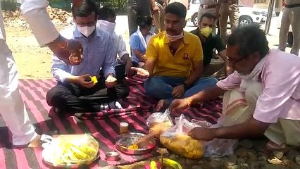 रक्षित केंद्र राजगढ़ में किया गया भूमि पूजन,किया जा रहा सड़क निर्माण