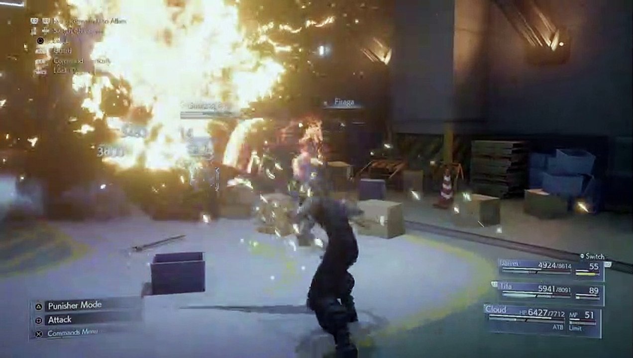 FINAL FANTASY 7 REMAKE HARD MODE (JP) PART 51 - CHAPTER 16 - SHINRA HQ