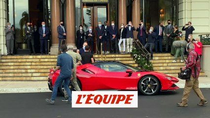 Les coulisses du tournage du film «Le grand rendez-vous» de Claude Lelouch - F1 - Leclerc