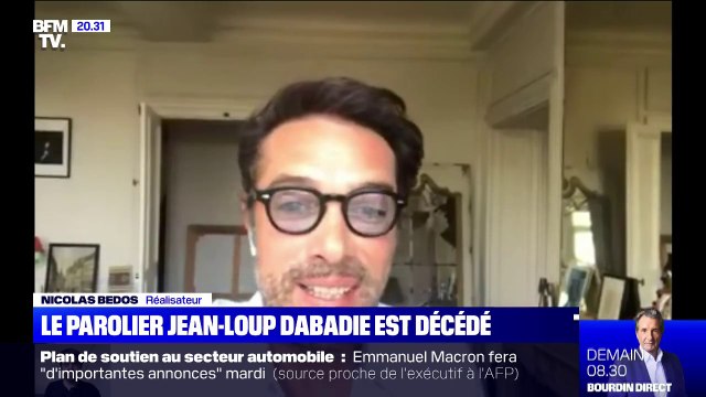 Mort de Jean-Loup Dabadie: Nicolas Bedos souhaite inciter les gens à fêter un homme génial