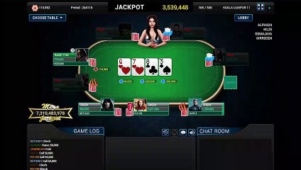 PERMAINAN POKER YANG MENEGANGKAN