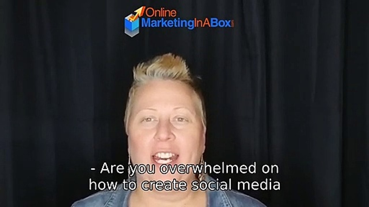 Overwhelmed on how to create social media