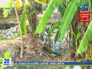 RTG / Libreville - Les jeunes en guerre contre l’insalubrité