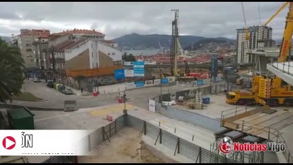 Así van as cousas pola estación de tren de Urzaiz Vigo
