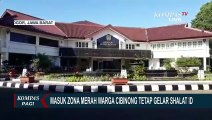 Zona Merah Corona, Warga Cibinong Tetap Gelar Shalat Idul Fitri Berjemaah