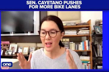 Now is the "golden opportunity" to create bike lanes —Sen. Cayetano