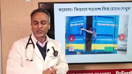 করোনাঃ কিভাবে ছড়াচ্ছে নিজ চোখে দেখুন