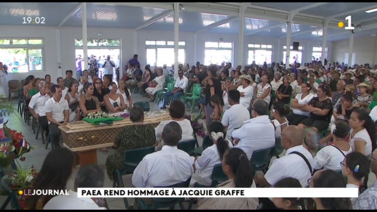 Jacquie Graffe inhumé à Paea