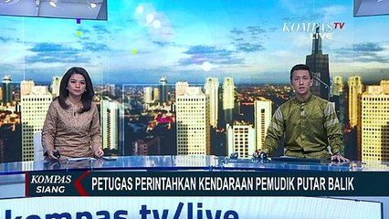 Nekat! Kendaraan Pemudik Plat Nomor Jakarta Diminta Putar Balik Petugas