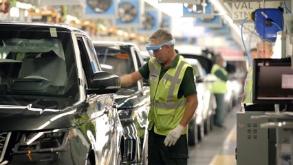 Jaguar Land Rover Solihull Social Distancing