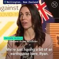 Earthquake in New Zealand today | Latest News Prime minister Jacinda Ardern Live interview  | 5.8 magnitude h it Central New zealand