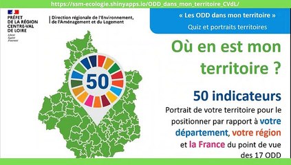 Les #ODD dans mon territoire : Quiz en 7 questions et portraits de 50 indicateurs