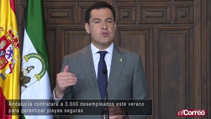 Andalucía contratará a 3.000 desempleados este verano para garantizar playas seguras