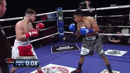 Nico Hernandez vs Victor Trejo Garcia Full Fight    15-02-2019