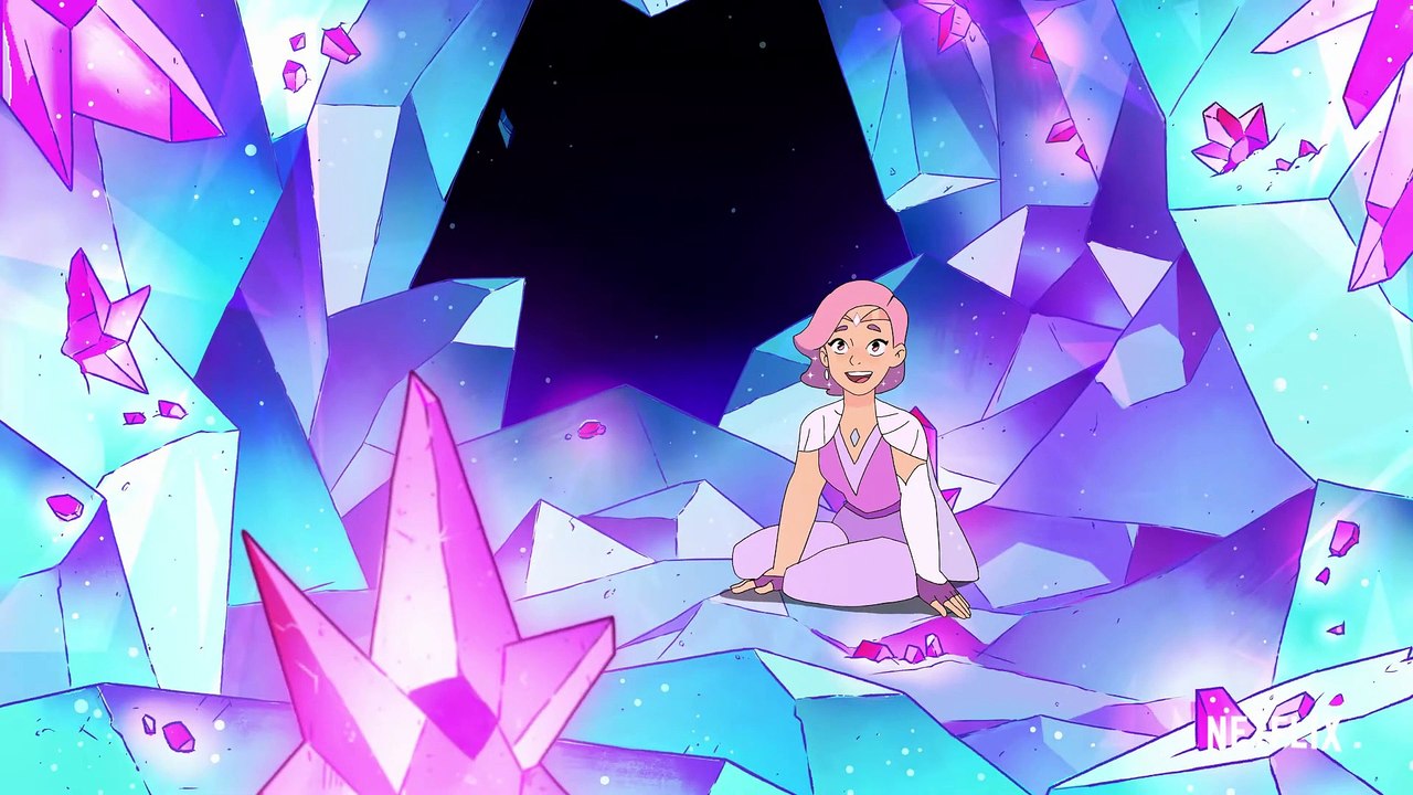SHE-RA ET LES PRINCESSES DU POUVOIR Saison 5 - Extrait - Grotte de cristal
