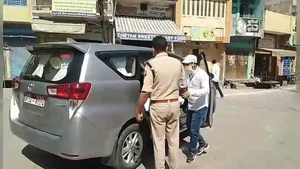 डीएम एसपी ने किया ईद के मद्देनजर कैराना नगर का भ्रमण, नगरवासियों को दी बधाई