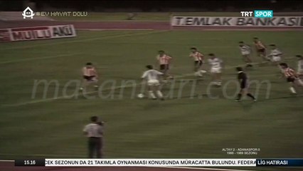 Altay 1-0 Adanaspor [HD] 20.08.1988 - 1988-1989 Turkish 1st League Matchday 1