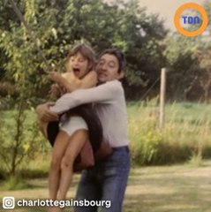 Charlotte Gainsbourg dévoile une rare photo de son père