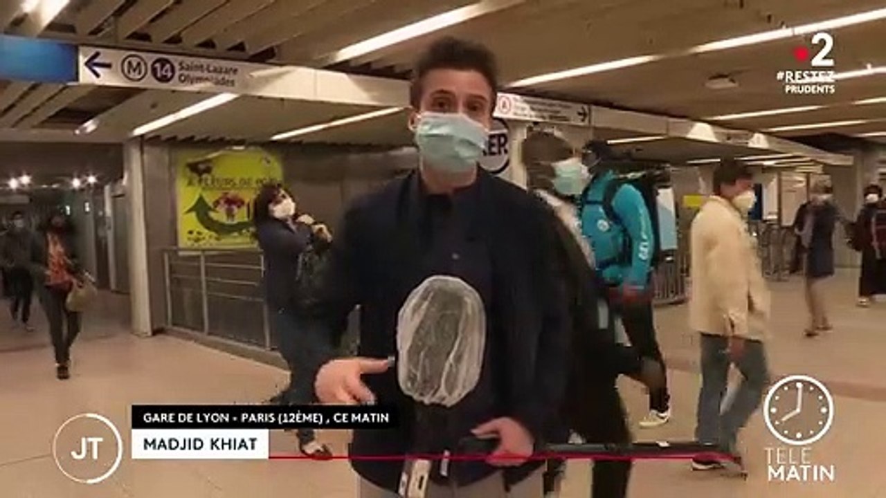 Paris : retour à la normale dans le métro aux heures de pointe