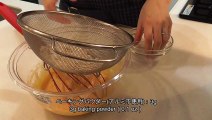 1ホール糖類8g以下！シフォンケーキの作り方　Lowcarb Chiffon cake