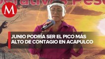 Entre lágrimas, alcaldesa de Acapulco pide quedarse en casa y cumplir medidas