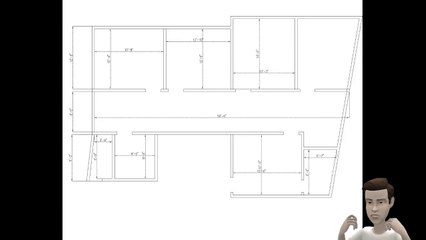 Modular House Design  Ground Floor 51X 32 3D