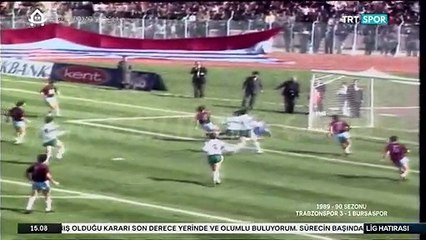 Trabzonspor 3-1 Bursaspor [HD] 22.04.1990 - 1989-1990 Turkish 1st League Matchday 30 + Post-Match Comments