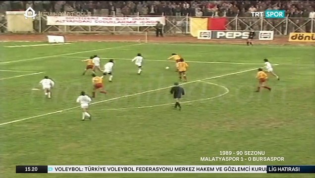 Malatyaspor 1-0 Bursaspor [HD] 01.04.1990 - 1989-1990 Turkish 1st League Matchday 27 + Post-Match Comments