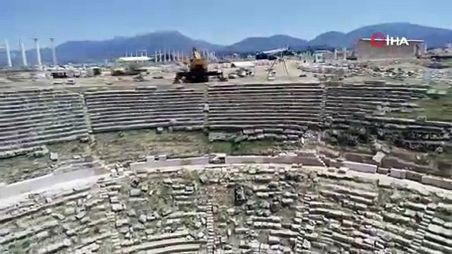 2200 yıllık tiyatro binlerce yıl sonra yine sanatseverleri ağırlayacak