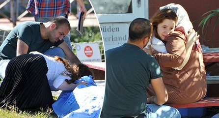 Sokağa çıkma izninde hayatını kaybeden babasını son kez öptü