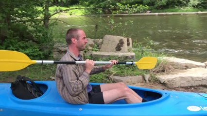 Déconfinement: descente de la Lesse en kayak: mesures de sécurité