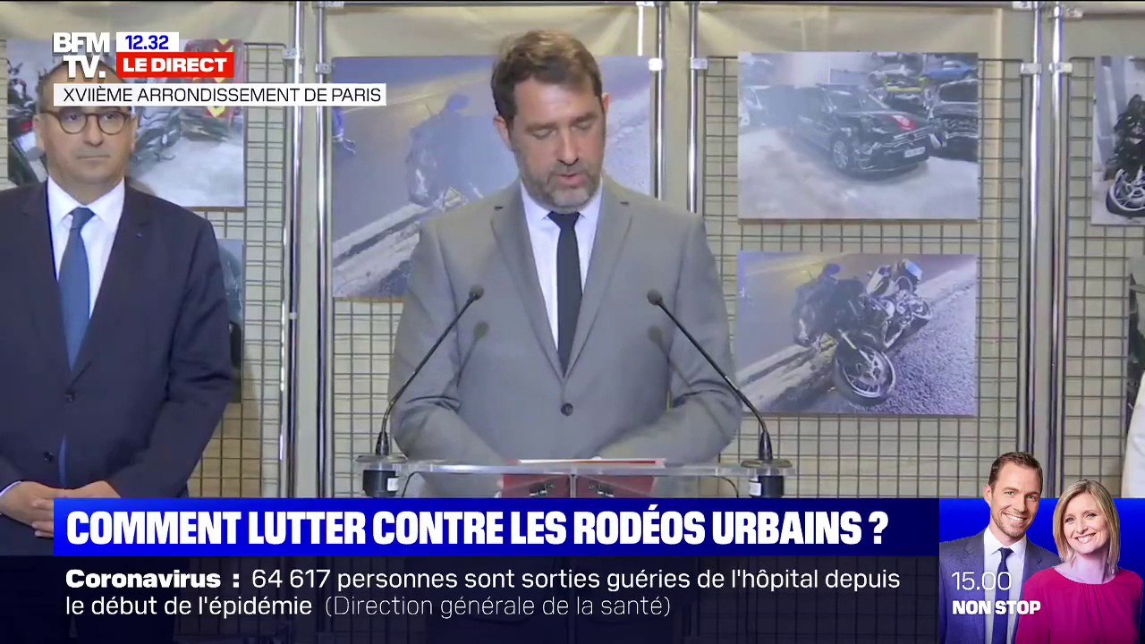 Rodéos urbains: Christophe Castaner dénonce "des nuisances inacceptables et inadmissibles"