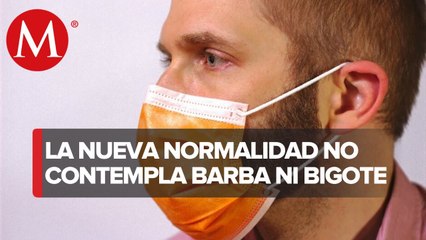 Sin bigote, ni barba, ni joyas, así será el regreso al mundo laboral tras la pandemia de covid-19