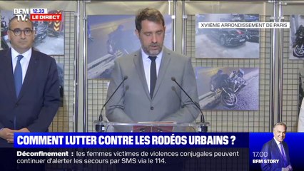 Rodéos urbains: Christophe Castaner annonce un nouveau plan d'action "plus global"