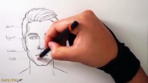 How to Draw Faces  step by step from scratch.