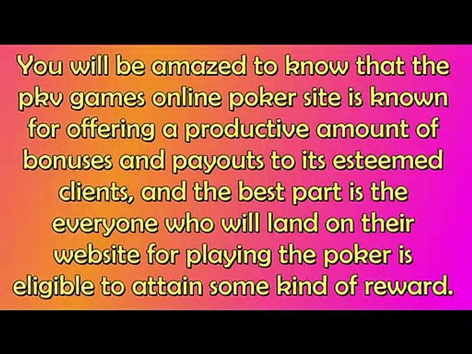 Different types of the rewards provided on the online poker
