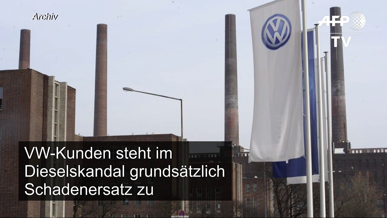 BGH spricht VW-Kunden Schadenersatz zu