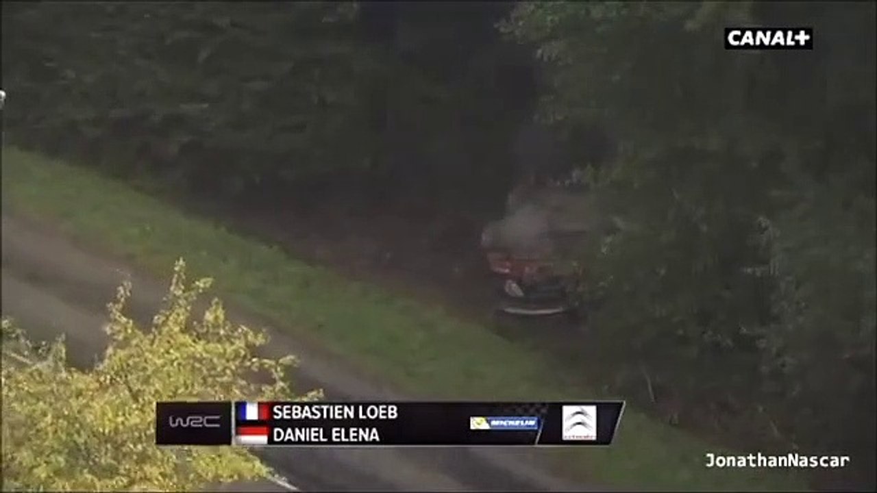 Loeb flips France 2013 WRC