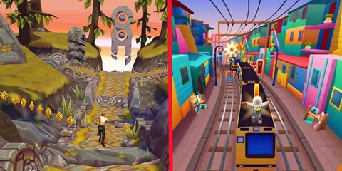Temple Run 2  vs Subway Surfers Game