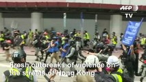 Thousands protest in Hong Kong over China security law proposal