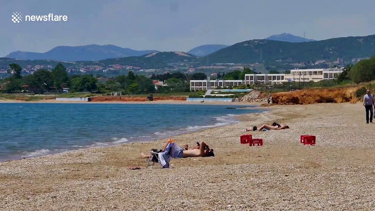 Greece eases lockdown measures with ferries travelling to islands