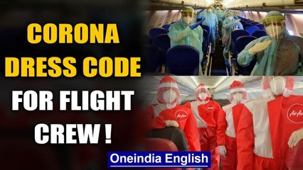 下载视频: Covid-19: While passengers wear face masks, flight crew donning PPE suits welcome on board: Watch