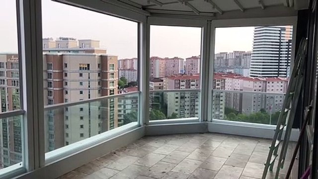 OTOMATİK AÇILIR KATLANIR KUMANDALI MOTORLU GİYOTİN CAM SİSTEMLERİ - 0532 623 6837