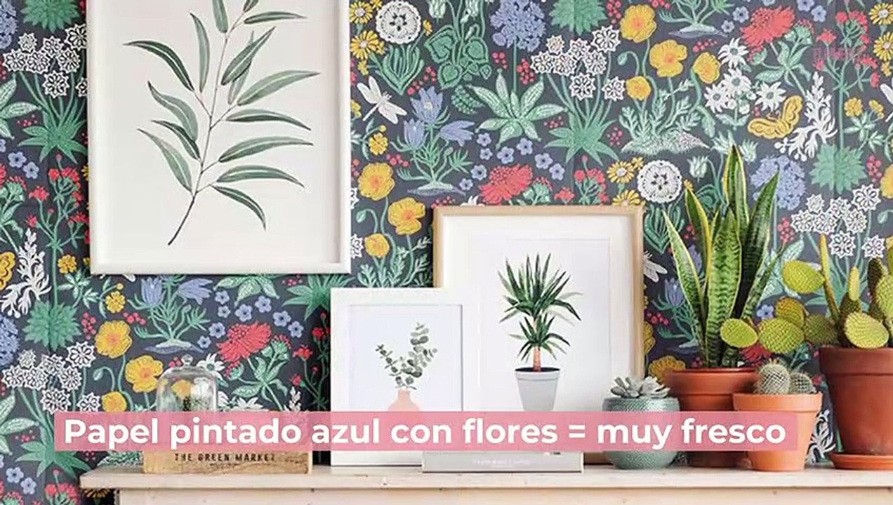 Los papeles pintados que triunfan esta primavera